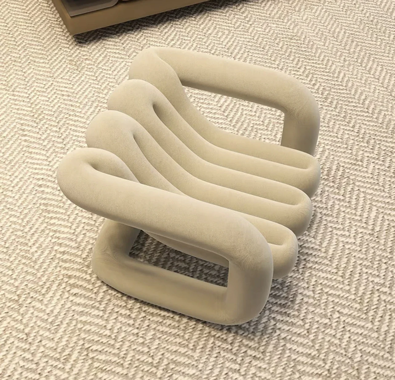 

Bunter Esszimmers tuhl aus Baumwoll vlies mit Wasserpfeife Single Office Chair