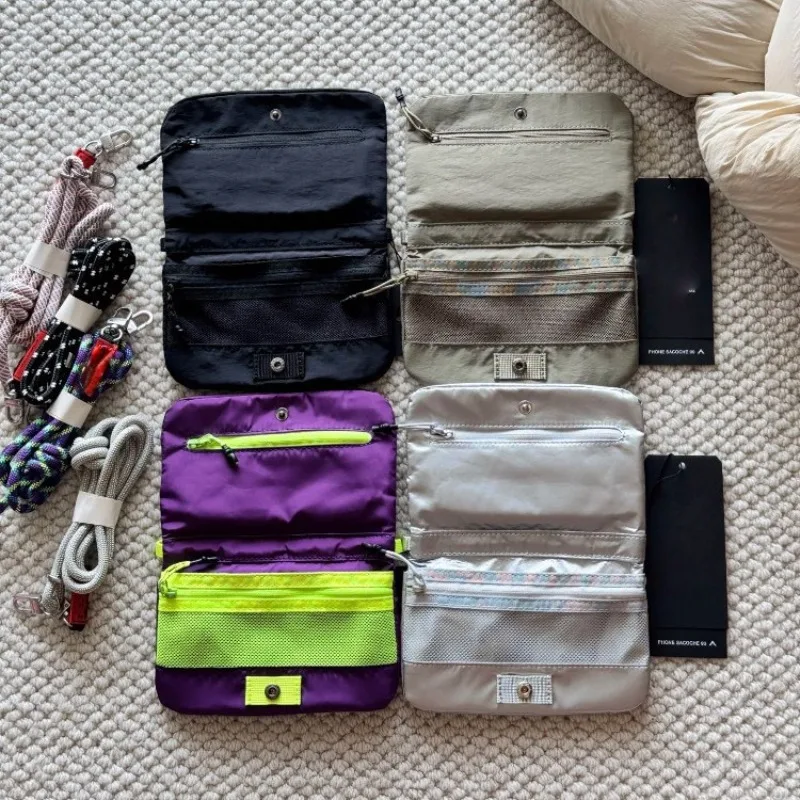 

New TOP Folding Casual Crossbody Bag, Portable for Men and Women, Lightweight for Outdoor Travel, Waterproof, Large Capacity