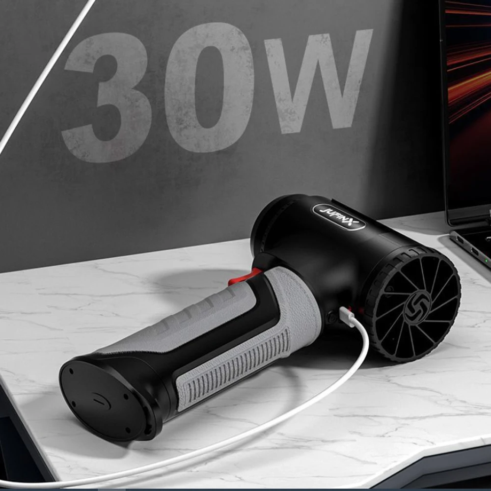 

Violent Fan X9 Wind Pressure 1.2KG Super Turbo Fan Betary 6000MAH Drying Car Jet Fan Handheld Fan Super Big Wind Pressure Fan