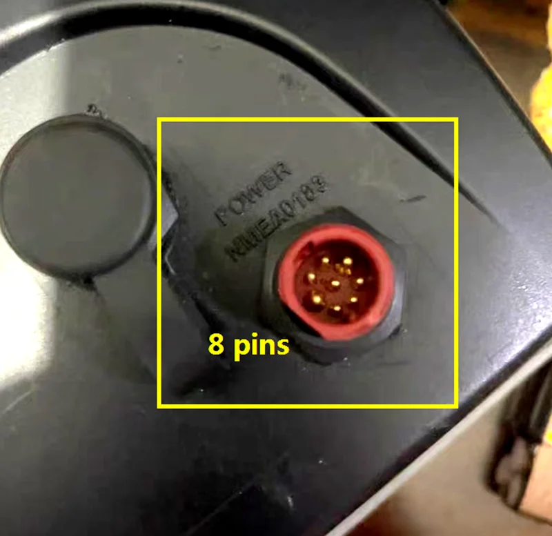 

8-pin Power Cable Fishing For Garmin Fishfinder Replace Part OEM Product