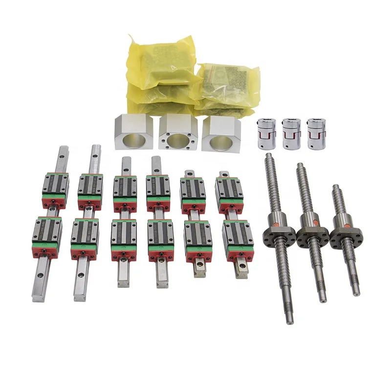 HLTNC HGR 30 1000mm 100mm-6000mm Linear Guide Slide Block Dapat Disesuaikan Panjangnya, Panjang Docking Tak Terbatas untuk CNC