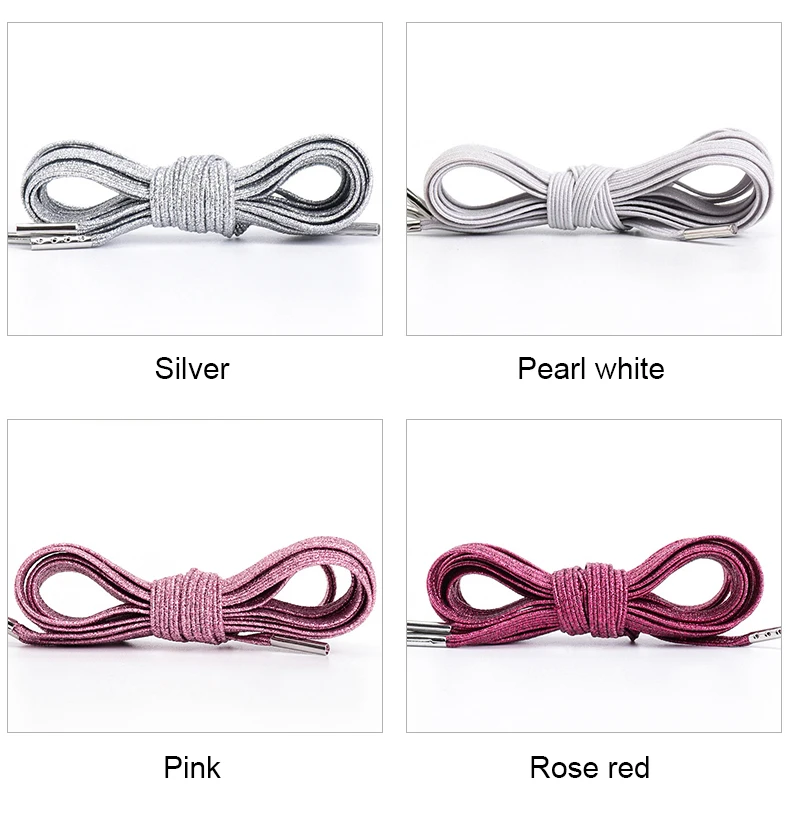 Elastische Schnürsenkel für Sneaker, flache Schnürsenkel, Freizeitschnürsenkel für den Außenbereich, schnelle und sichere Schnürsenkel für Kinder und Erwachsene, Unisex-Schnürsenkel, 1 Paar. – Detail 14