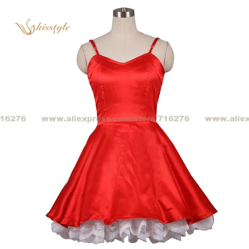 

Kisstyle Fashion Panty & Stocking with Garterbelt Panty Red Dress Uniform COS Clothing Cosplay Costume,Customized Accepted