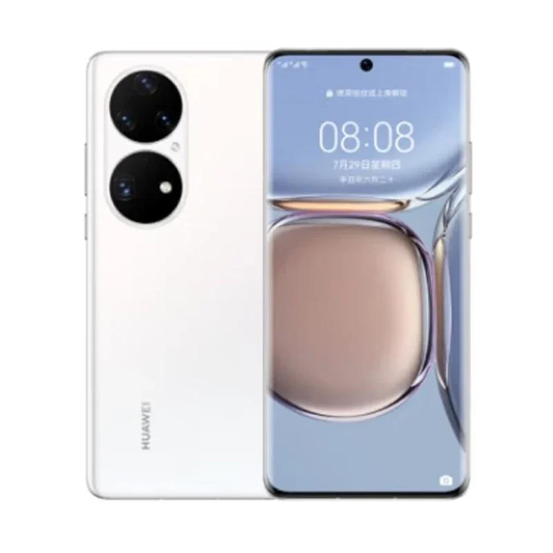 オリジナル中国版 Huawei P50 Pro 4G 携帯電話 6.6インチ曲面