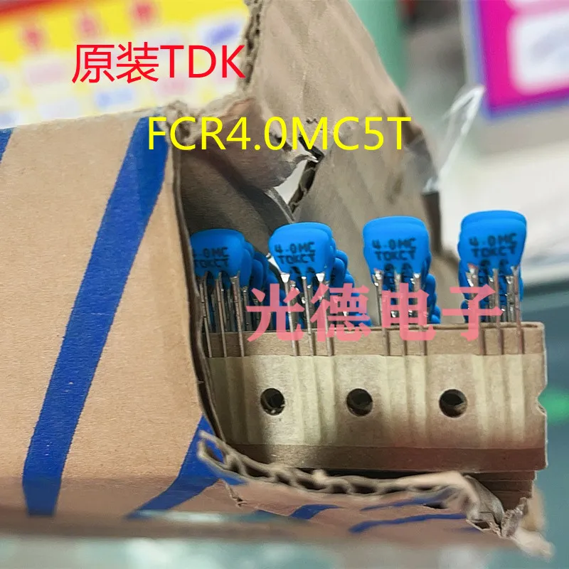 100PCS/ Original TDK ceramic filter FCR4.0MC5T 4MHZ 4M straight plug 3 feet row with ceramic crystal oscillator