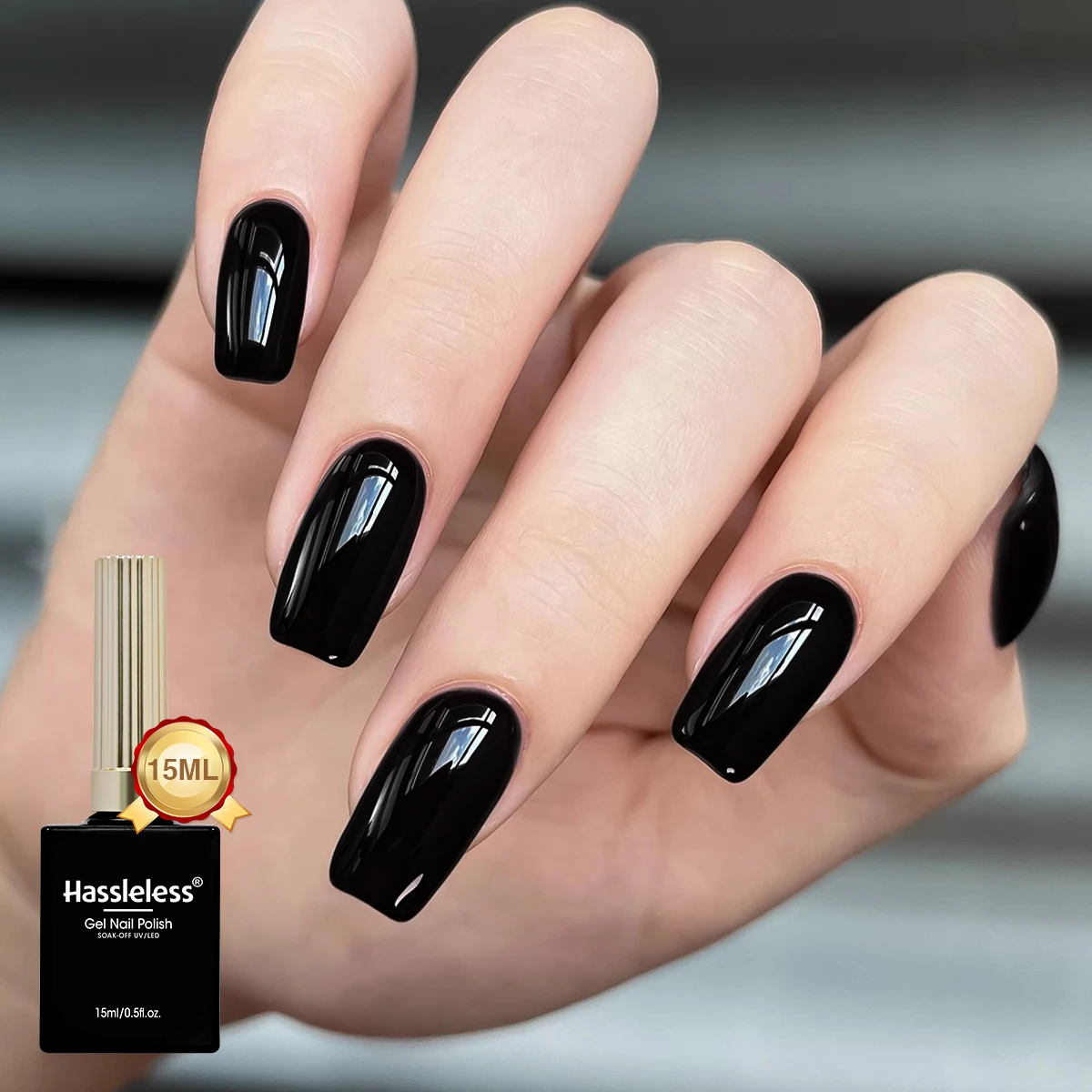 Vernis à ongles UV/LED noir Ha - Peel Off Base Coat avis et prix