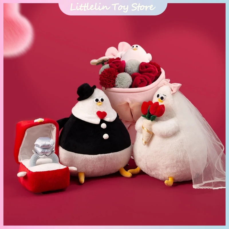 Official Oce Romantic Limited Series Oddy Bride Groom Couple Plush Doll Wedding Ornament 520 Valentine'S Day Gift For Love