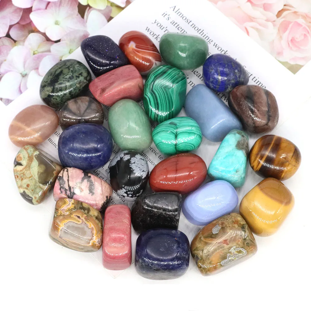 Natural Tumbled Stones Bulk Ore Gravel Specimen Healing Crystals Quartz Energy Minerals Tank Aquarium Home Decor Gem Decoration