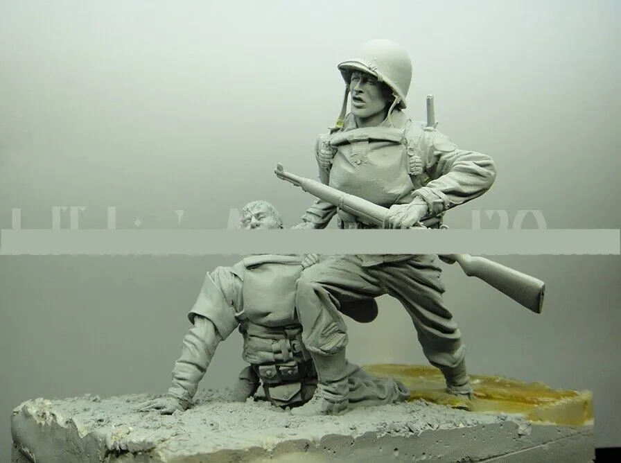 1/16 Resin Figure Model Kit Unassambled  Unpainted 16375(NO BASE)