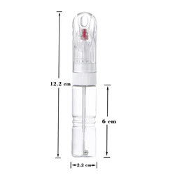 100pcs/lot 20ml (without printing) Kimcci Dotted Pen+Drawing Pen Nail Art Tools 2 IN 1 Needle Brush Dual-use  Empty Bottle