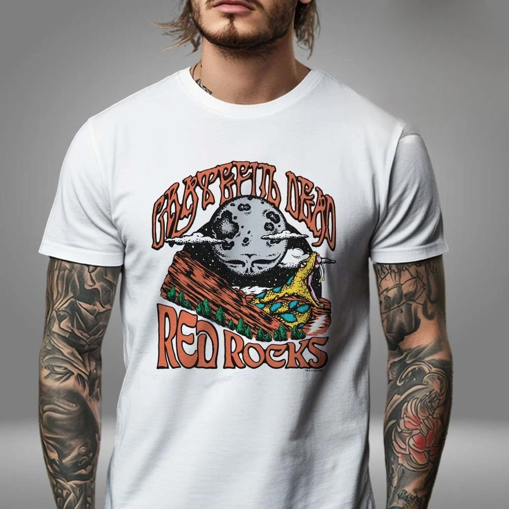 

Rare Red Rocks Grateful Dead Snake Unisex T-Shirt High-end Luxury Is for Both Men and Women