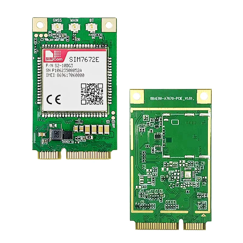 Simcom cat1 lteモジュール、SIM7672E-LNGV-PCIE