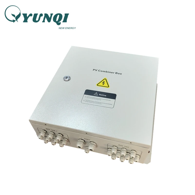 Yunqi Solar Panel Input Safe Pv Array 4  1 Combiner Box for Home  System 550VDC    With  String