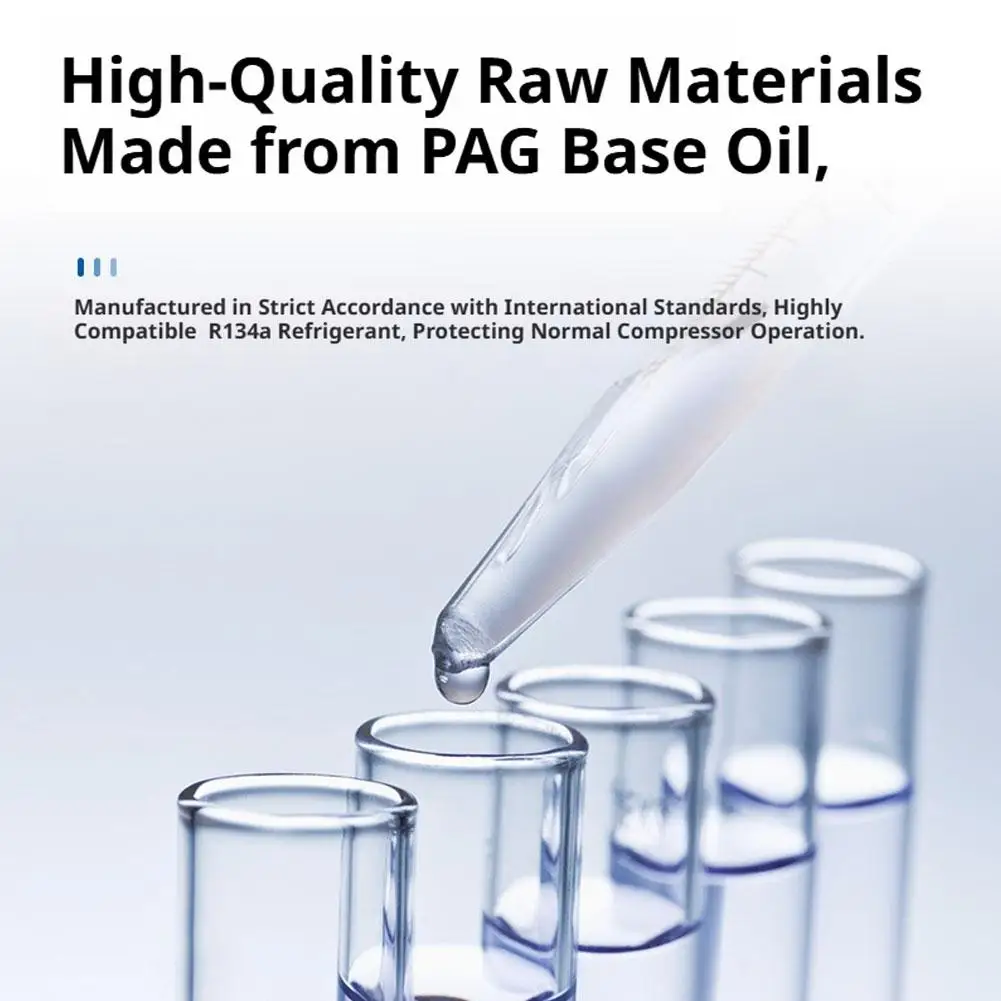 PAG Car AC Compressor Refrigeration Oil 70g/250g High‑Quality Base Oil Good Compatibility Protect Compressor Extend Service Life - view 5