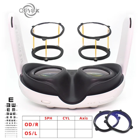 FOR Quest 3 lenses myopia anti blue high-definition glasses magnetic…