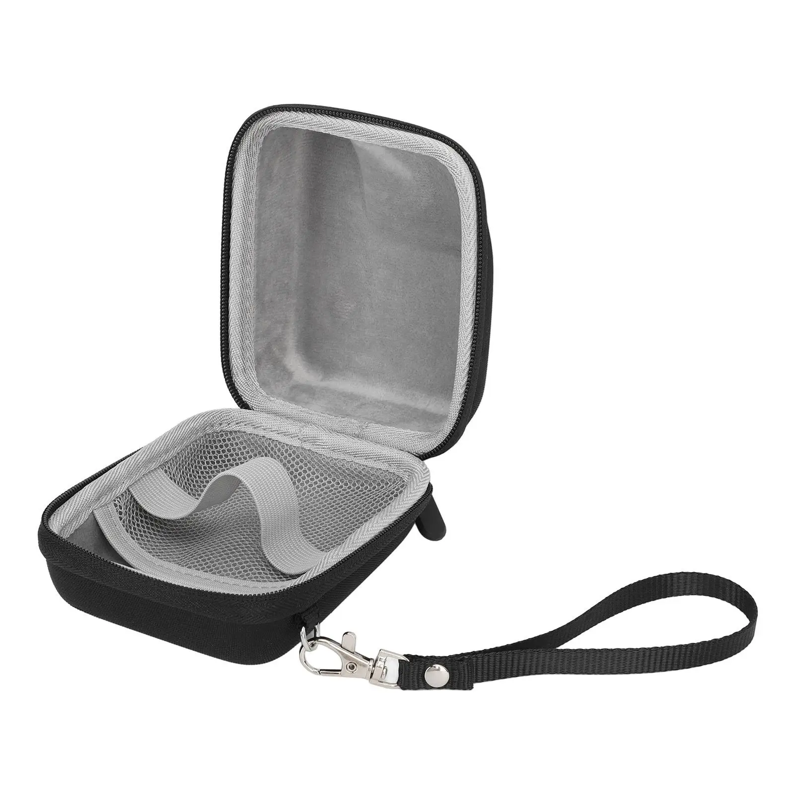 Portable Instant Camera Hard Case with Scratch-Resistant Cover and Elastic Strap