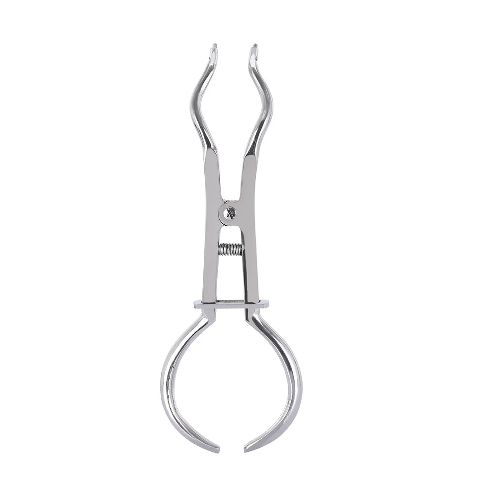 الأسنان المطاط السد المشبك الملقط الفولاذ المقاوم للصدأ فصل تقويم الأسنان ذو طيات اللبية لكمة كماشة #3