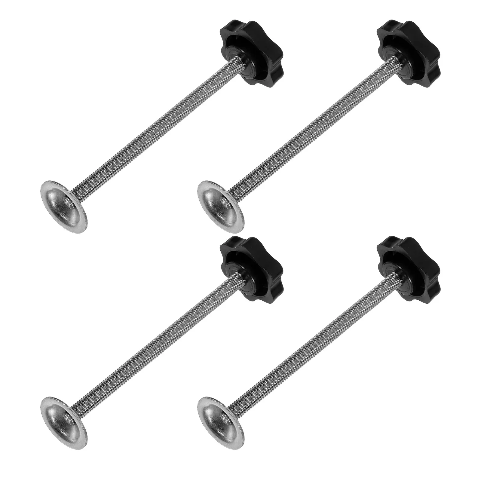 

4Pcs Baby Gate Threaded Spindle Rods Secure Safety Screws Easy Install Replacement Parts for Pressure Mounted Baby Gate Hardware