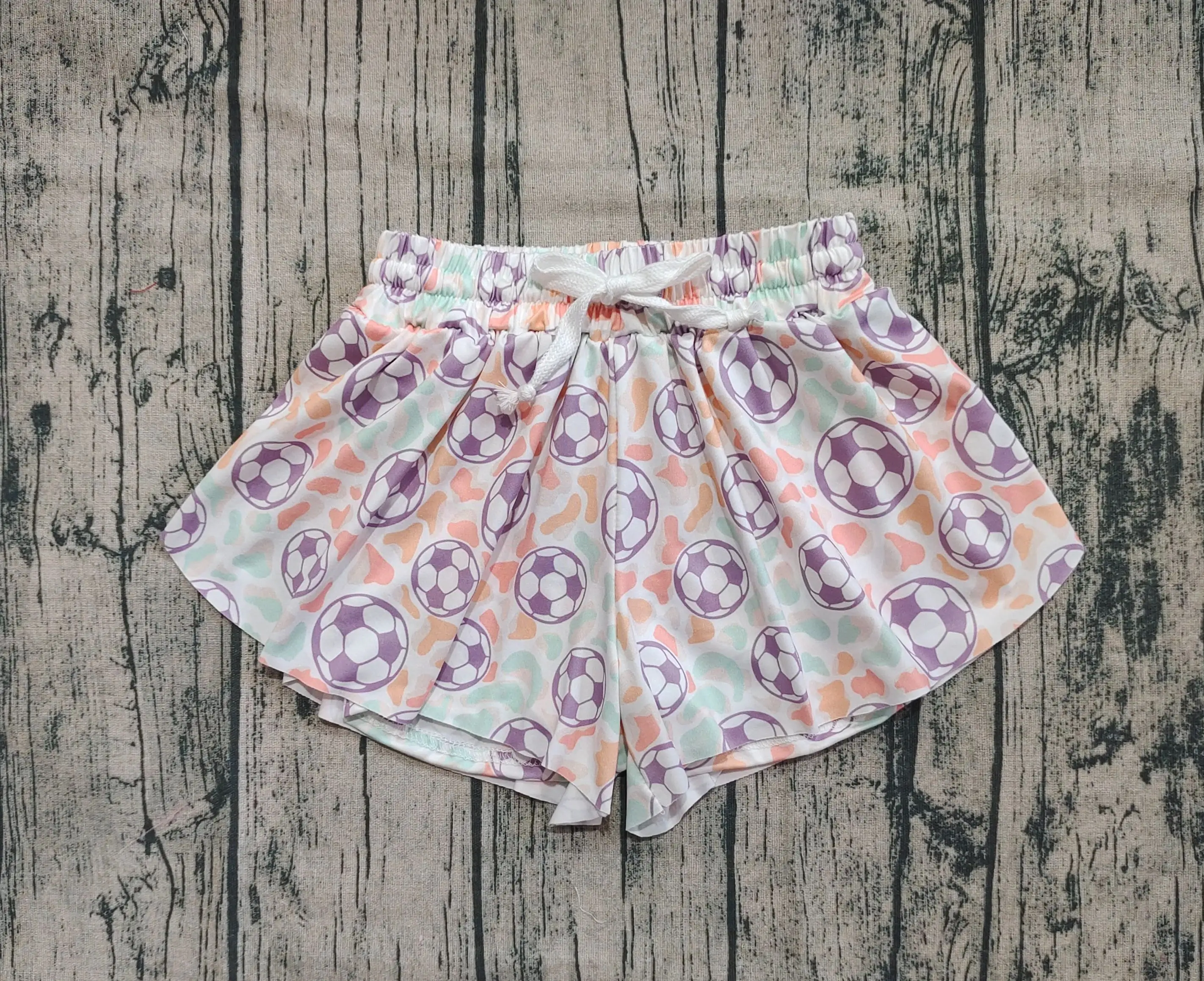 

Wholesale Toddler Baby Girl Leopard Ball Breathable Shorts Bottoms Ruffle Elastic Kids Wear Clothing Children Clothes SS0582