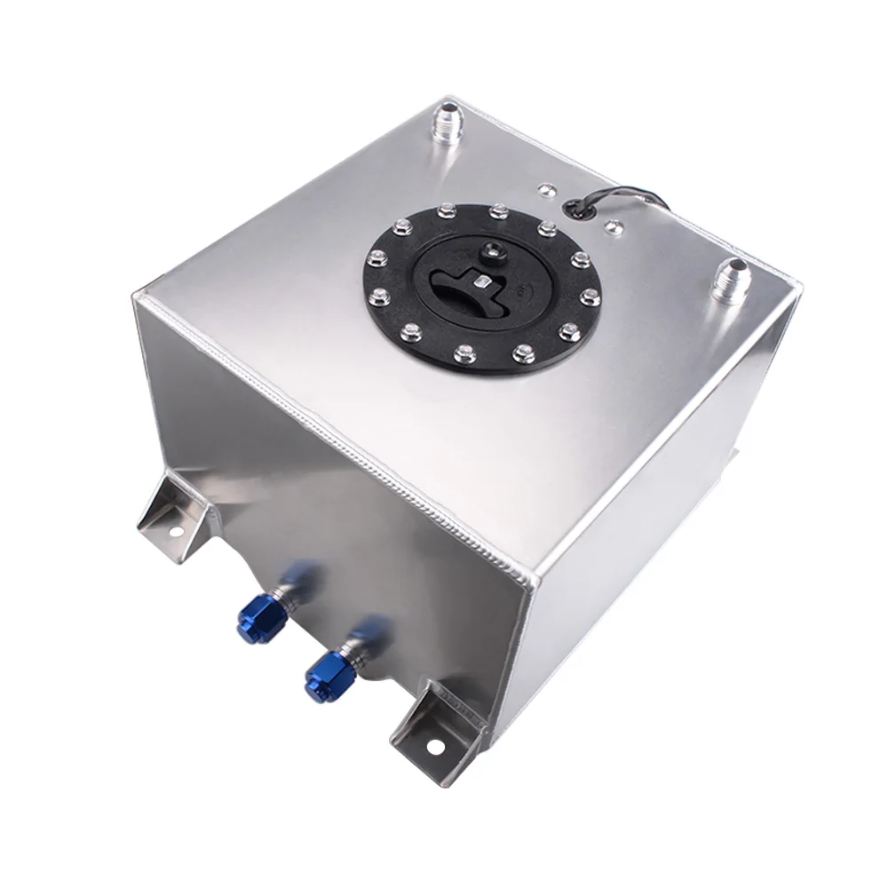 

20L aluminum oil tank fuel pressure regulating tank with oil tank sensor