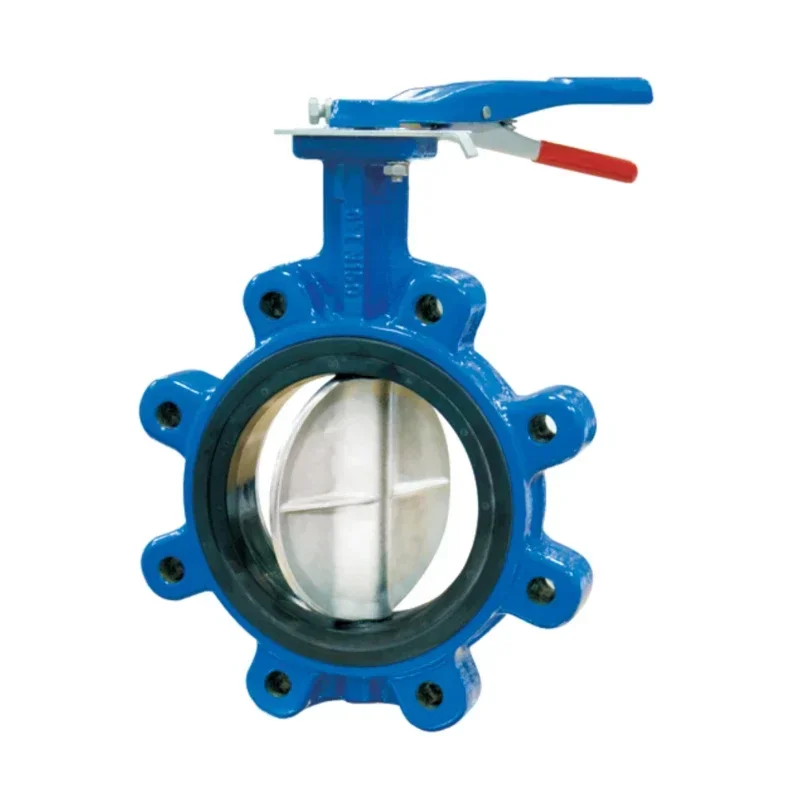 selling butterfly valve 4 inch DN100 DN200 dn300 SS304 Stainless steel Lug Type Center Line Butterfly Valve With handwheel