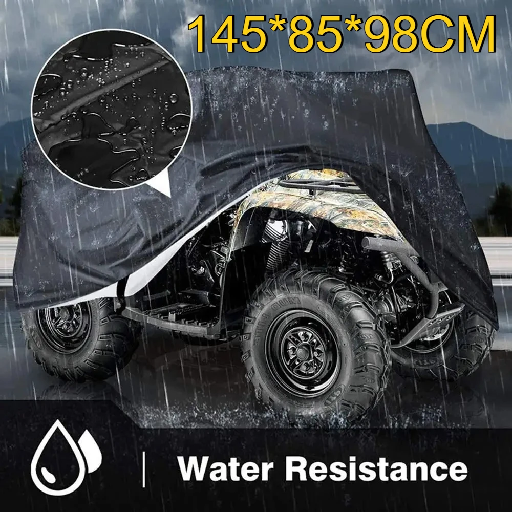 

ATV Cover Universal 190T Oxford 4 Wheeler Quad Bike Storage Cover Waterproof Windproof All Weather Protective Car Quad Covers
