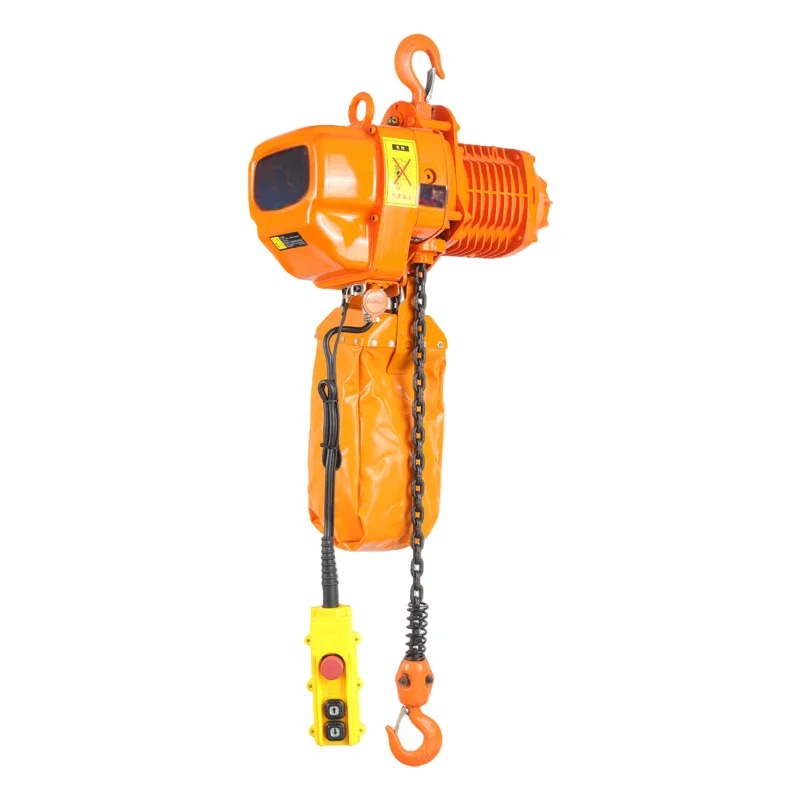 Electric Chain Hoist  3T Low Headroom Wireless Remote Control With Motorized Trolley for Overhead Crane