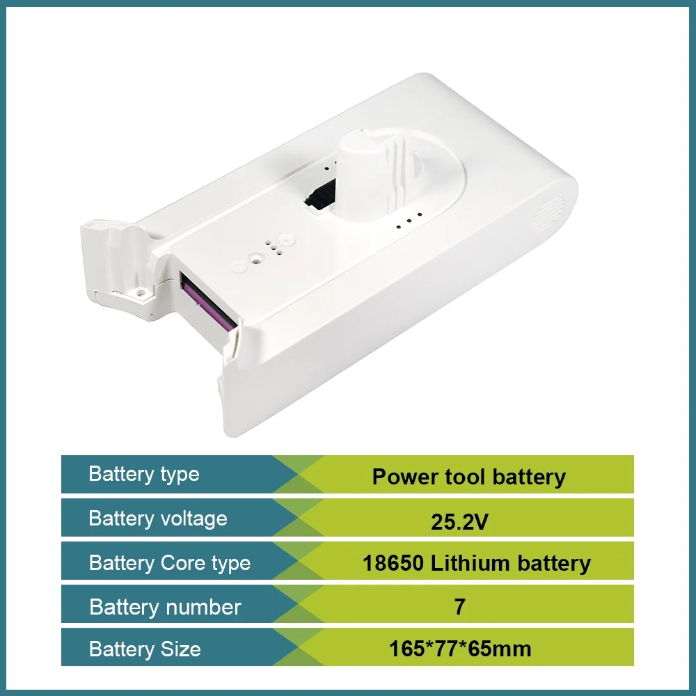 

For Xiaomi Mijia 1C G9 G10 K10 25.2V 1.5Ah 2.5Ah 3Ah 7S1P LI-ion Batteries Pack For 1C G9 K10 Handheld Cordless Vacuum Cleaner