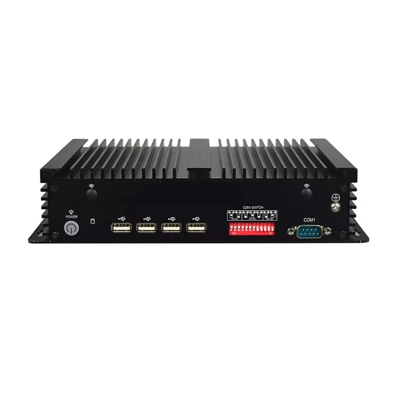MFC-2500 IPC Embedded Computer Intel Quad Core 2.0GHz 4GB RAM 256GB SSD Low Power Fanless Dual Antenna Wi-Fi Gigabit Ethernet