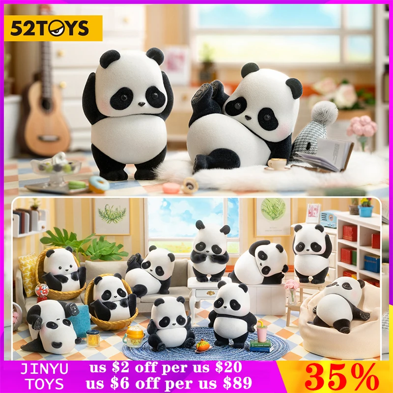 

Original Panda Roll Daily Series 2 Blind Box Trendy Toy Confirm Style Cute Animal Anime Figure Model Ornament Girl Birthday Gift