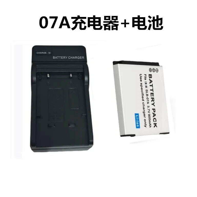 ，。for Samsung ST45 ST500 ST550 ST600 PL150 Camera SLB-07A Battery + Charger，。