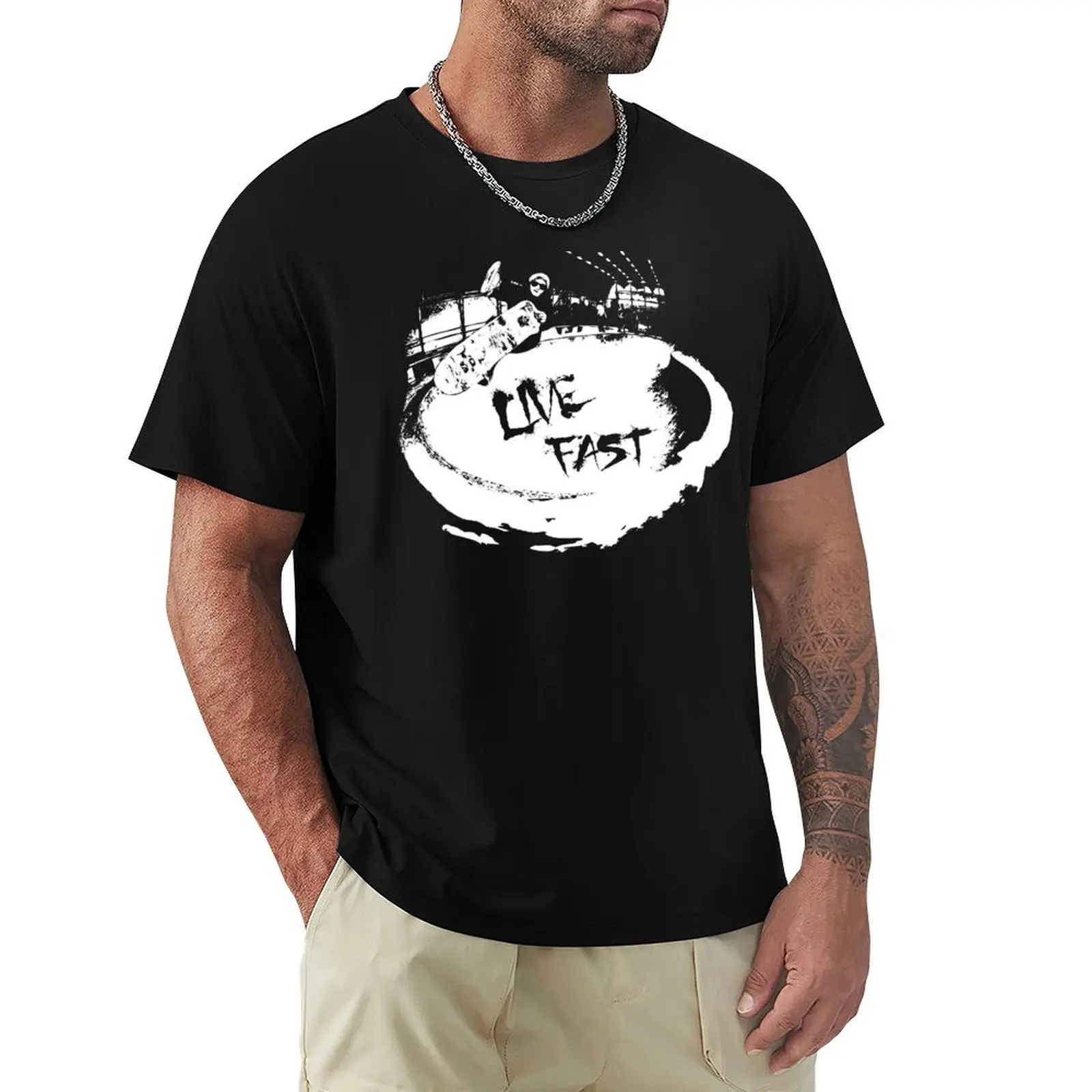 Skate Fast T-Shirt customs quick-drying new edition Men's t shirts