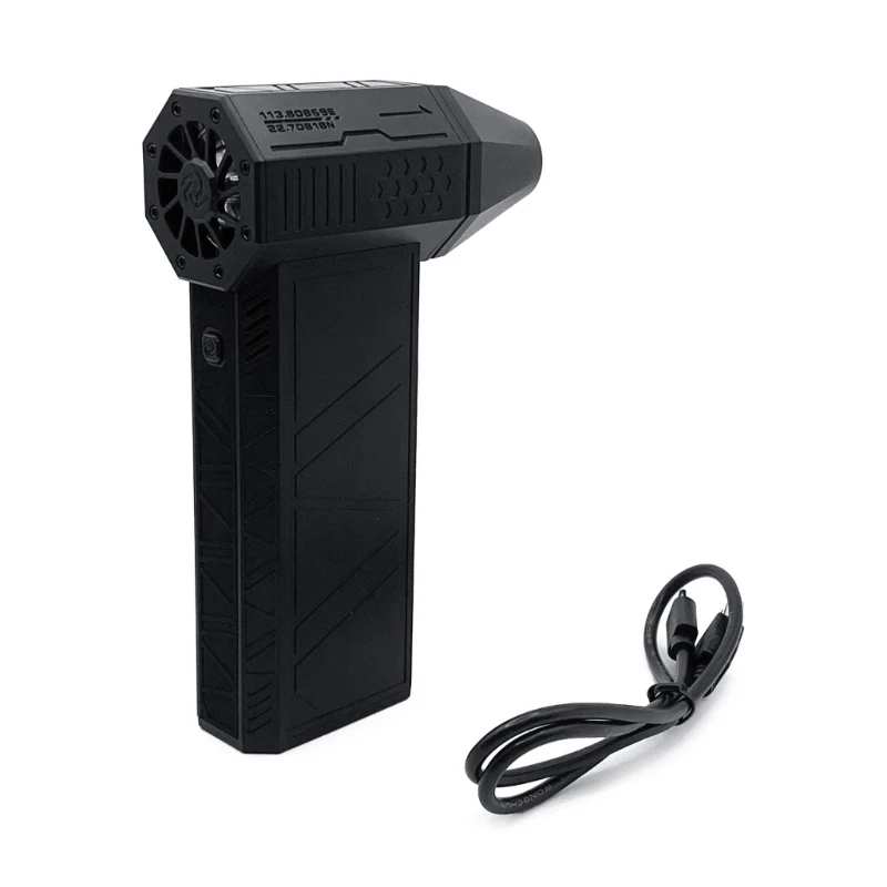 

Turbos Jet Fan Multifunctional Mini Powerful Blower 130000RPM High Speed 22m/s M68E