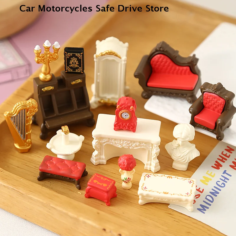 1/12 Puppenhaus Simulation Mini-Möbel Modell Puppenhaus Wohnzimmer Szene Dekoration Puppenhaus Ornament Kinder Rollenspiel Spielzeug
