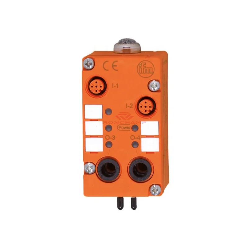 New Original IFM AC2024 AS-Interface AirBox 2DI 2PO M12 Pneumatic I/O Module 26.5-31.6VDC IP65