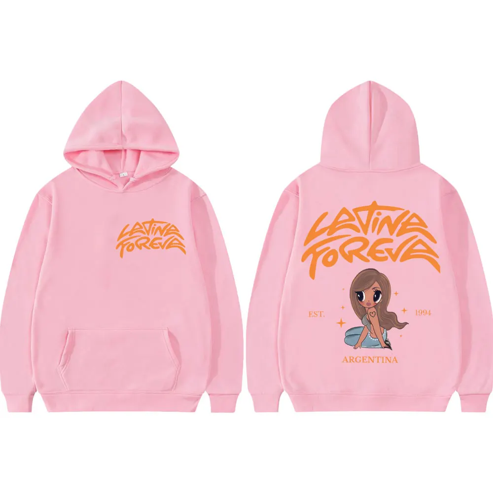 Singer Karol G Tropicoqueta 2025 New Album Cartoon Hoodie Harajuku Y2k Aesthetic Sweatshirt Men Women Fashion Hip Hop Pullovers