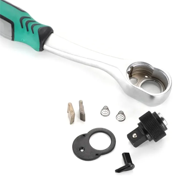 

ABBN-72 Набор ключей с зубчатой трещоткой, 1/4/3/8/1/2 дюйма, телескопическая втулка, противоскользящий ключ с регулируемым крутящим моментом, инструмент для ремонта автомобиля S