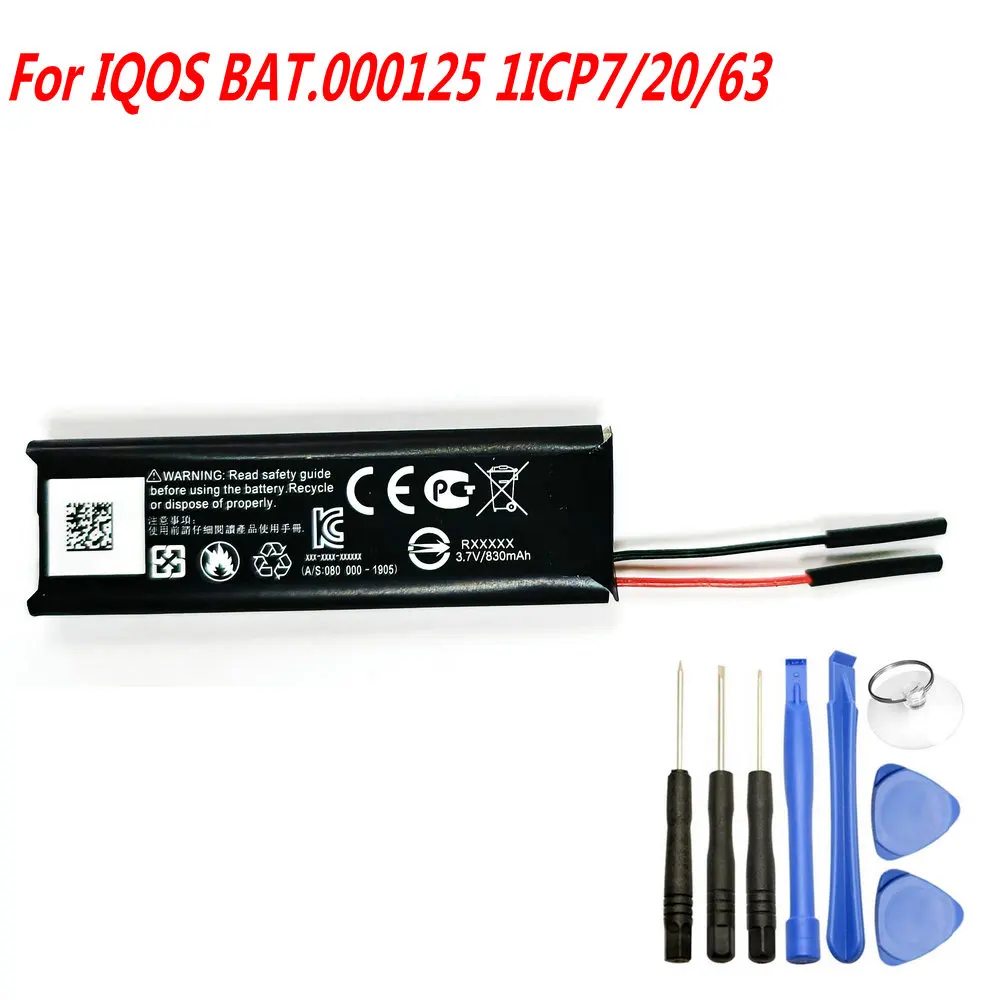 

NEW Original 3.7V 830mAh Battery For IQOS BAT.000125 1ICP7/20/63