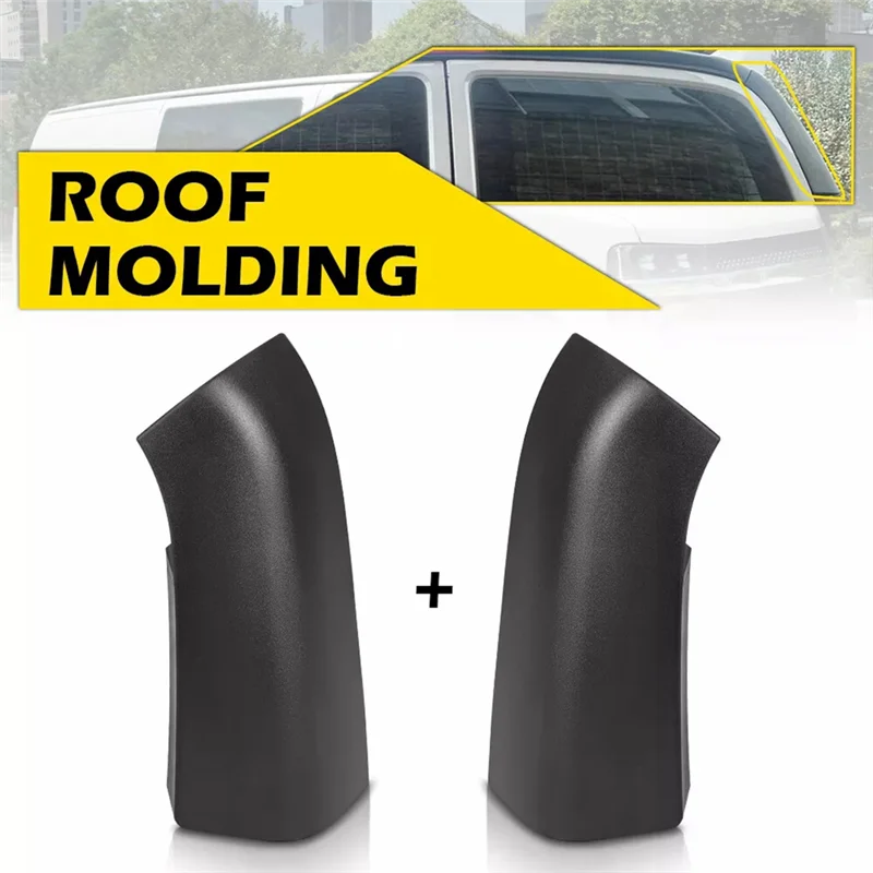 

Car Rear Upper Right Left Side Spoiler Corner Trim Panel Fit For Chevy Express GMC Savana 2003-2023 15215525, 15215527-ABQA