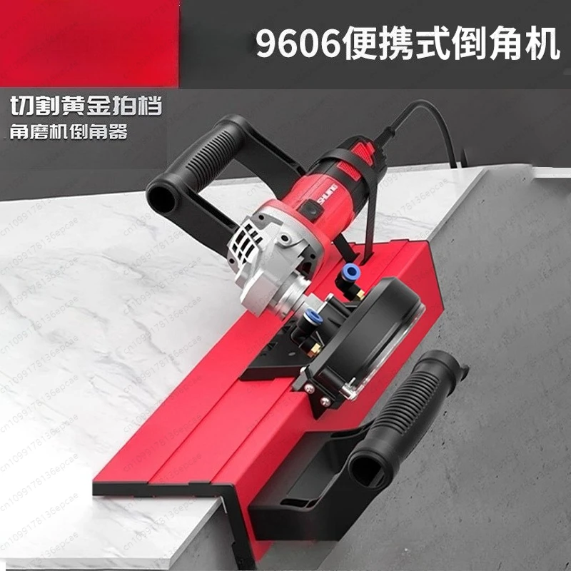 Portable 45° Beveling / Chamfering Machine Tool - Type 100 for Fast Metal & Pipe Edge Cutting
