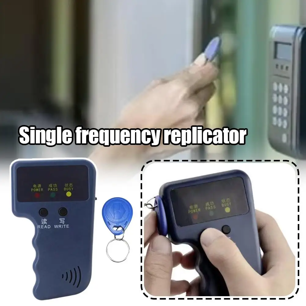 Handheld 125KHz Read EM4100 TK4100 Copier Writer Duplicator Reader Programmer T5577 Keyfobs EM4305 Rewritable Tags Car P6D0