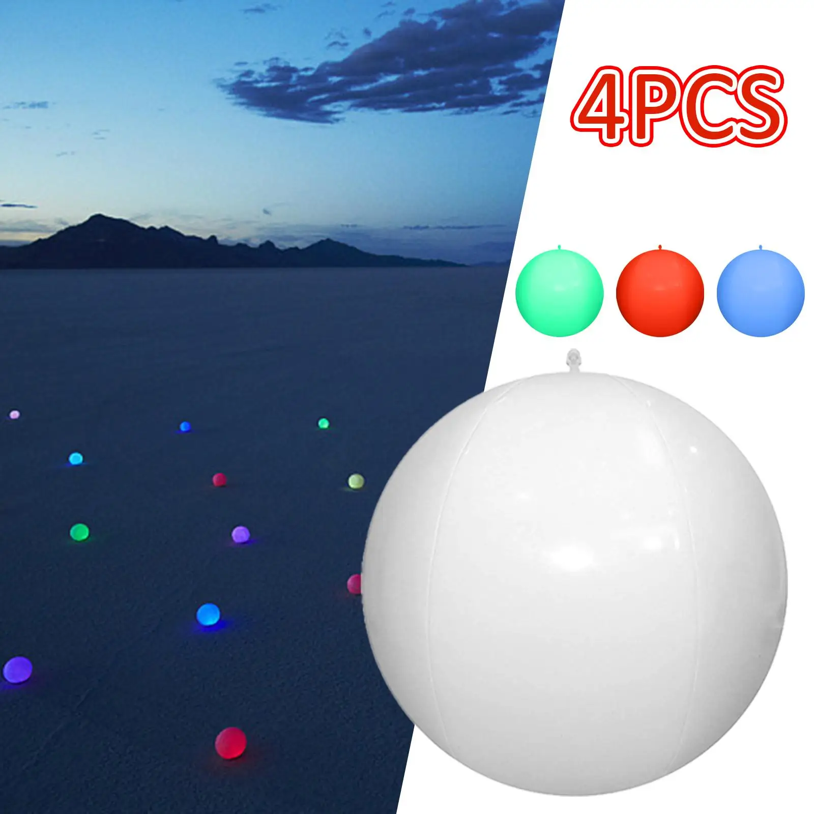 كرة حمام السباحة لألعاب الشاطئ المكونة من 4 قطع، لعبة حمام السباحة المنوية، لعبة كرة الشاطئ