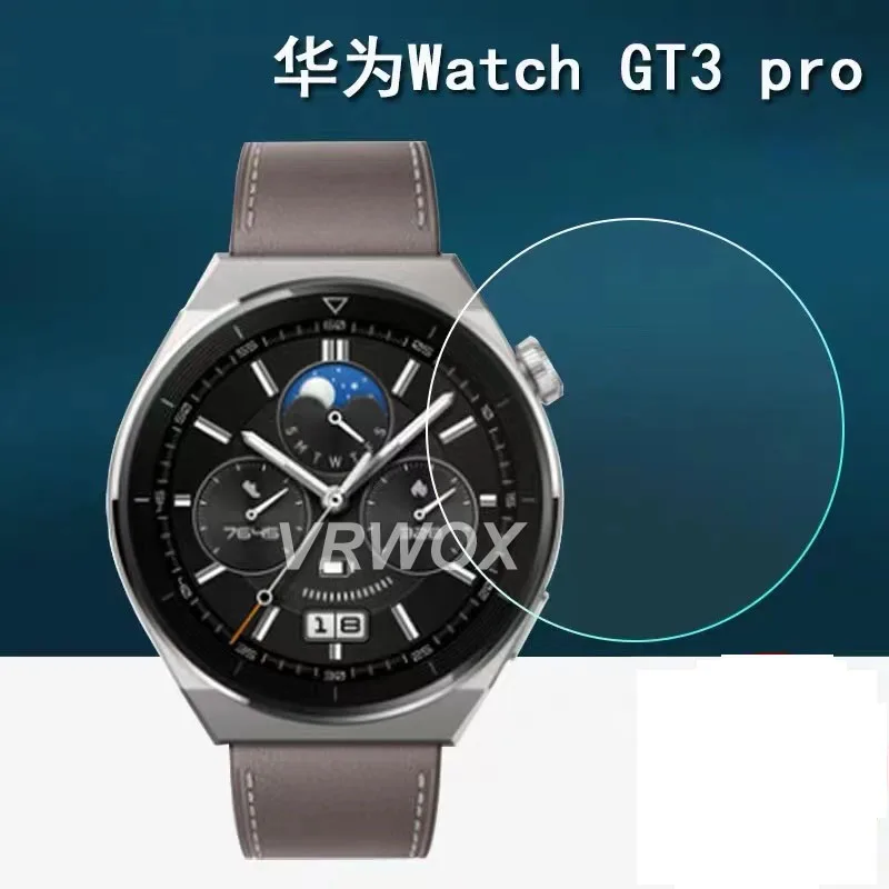 1/3/5PCS Upgrade Protective Film For HUAWEI Watch GT3 Pro 43MM 46MM Tempered Glass Screen Protector SMART WACTH Accessories