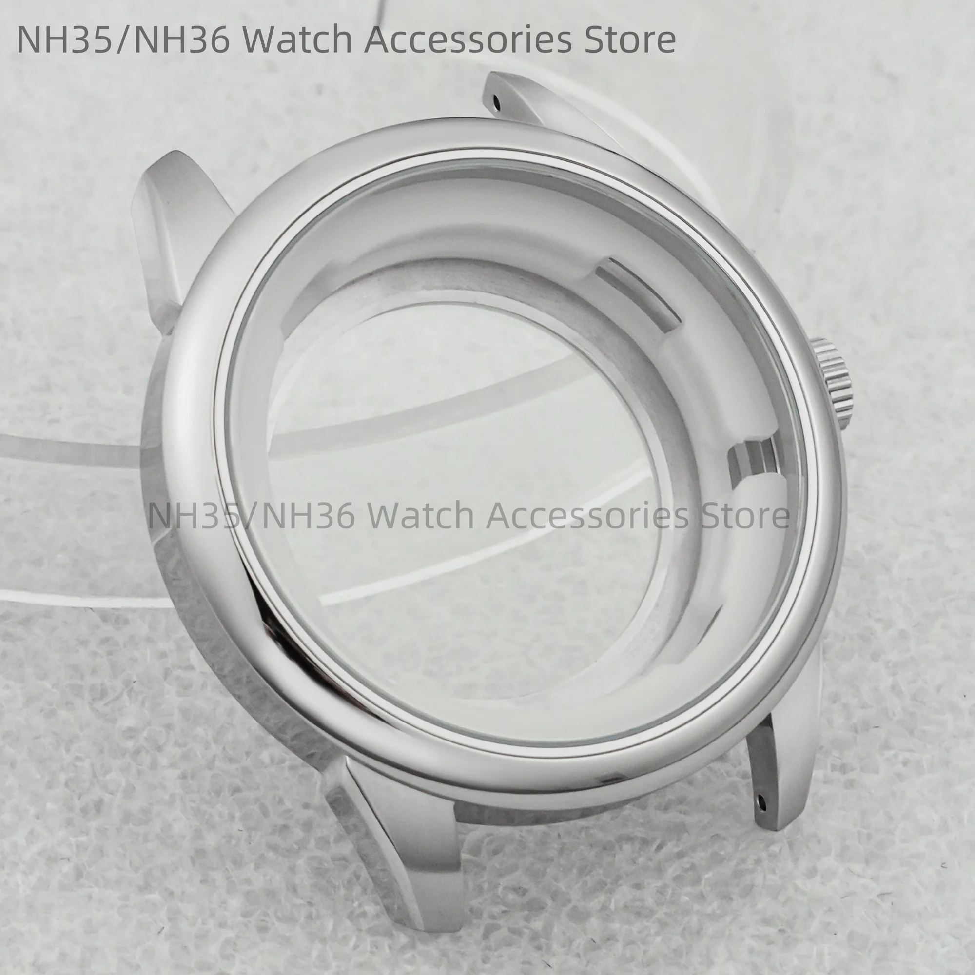 

NH36 Case 42.7mm Watch Case Stainless Steel for Mark XX fit NH35 NH36 Movement Replacements Tools Mod 5ATM Waterproof Case