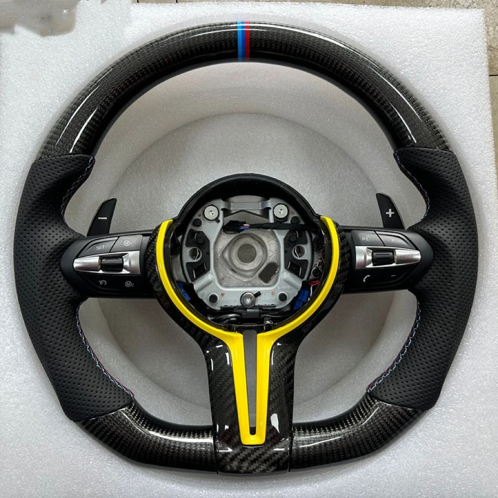 Suitable for BMW old F disc old 1234567 series X3X4X5X6X7 F10 modified M carbon fiber steering wheel