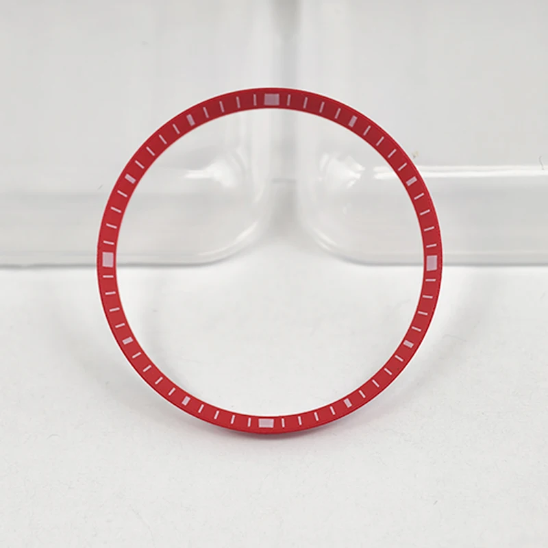 30.5 مللي متر ساعة الفصل خواتم صالح ل SKX007 SKX009 SRPD ساعة حافظة البلاستيك الحلقة الداخلية NH35 NH36 حركة ساعة رجالي أجزاء استبدال