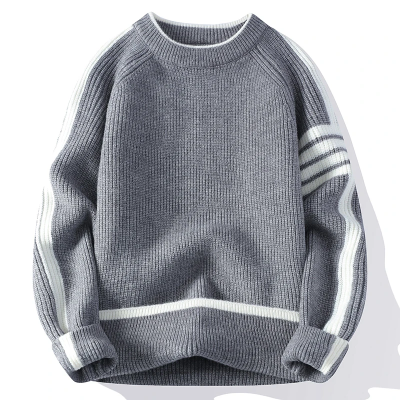 Spring Pullovers Sweater For Men Autumn Men's Clothing Male Men's Sweat-shirt Casual Streetwear Knit Fashion Hombre Warm