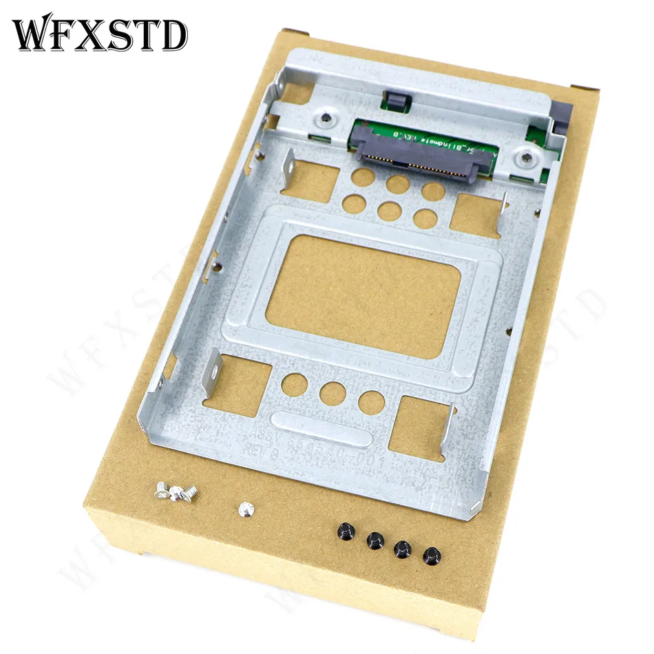 Bandeja hdd 2.5 a 3.5 polegadas, conversor de suporte com parafusos para dell/hp servidor gn10 gen8/n54l