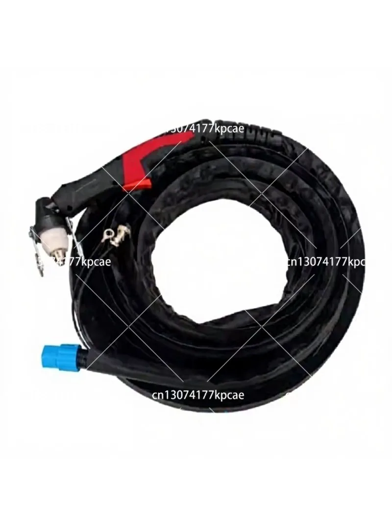 Plasma Cutter Torch, 8m Dual Color Handle with Flame Retardant Cover, Replacement for Cutting Machine