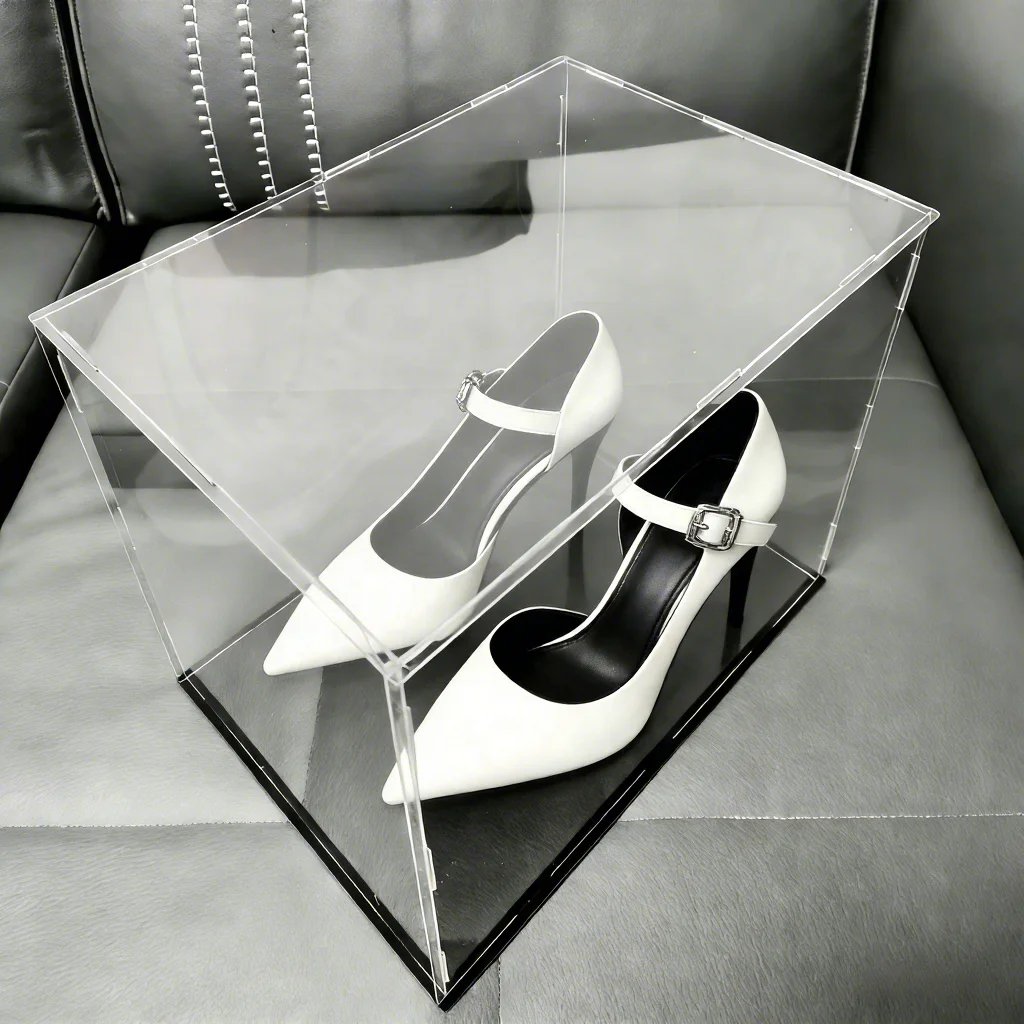 Acrylic Foldable Car Model Display Box, Removable and Easy To Assemble, Polished Surface, High Transparency Packaging